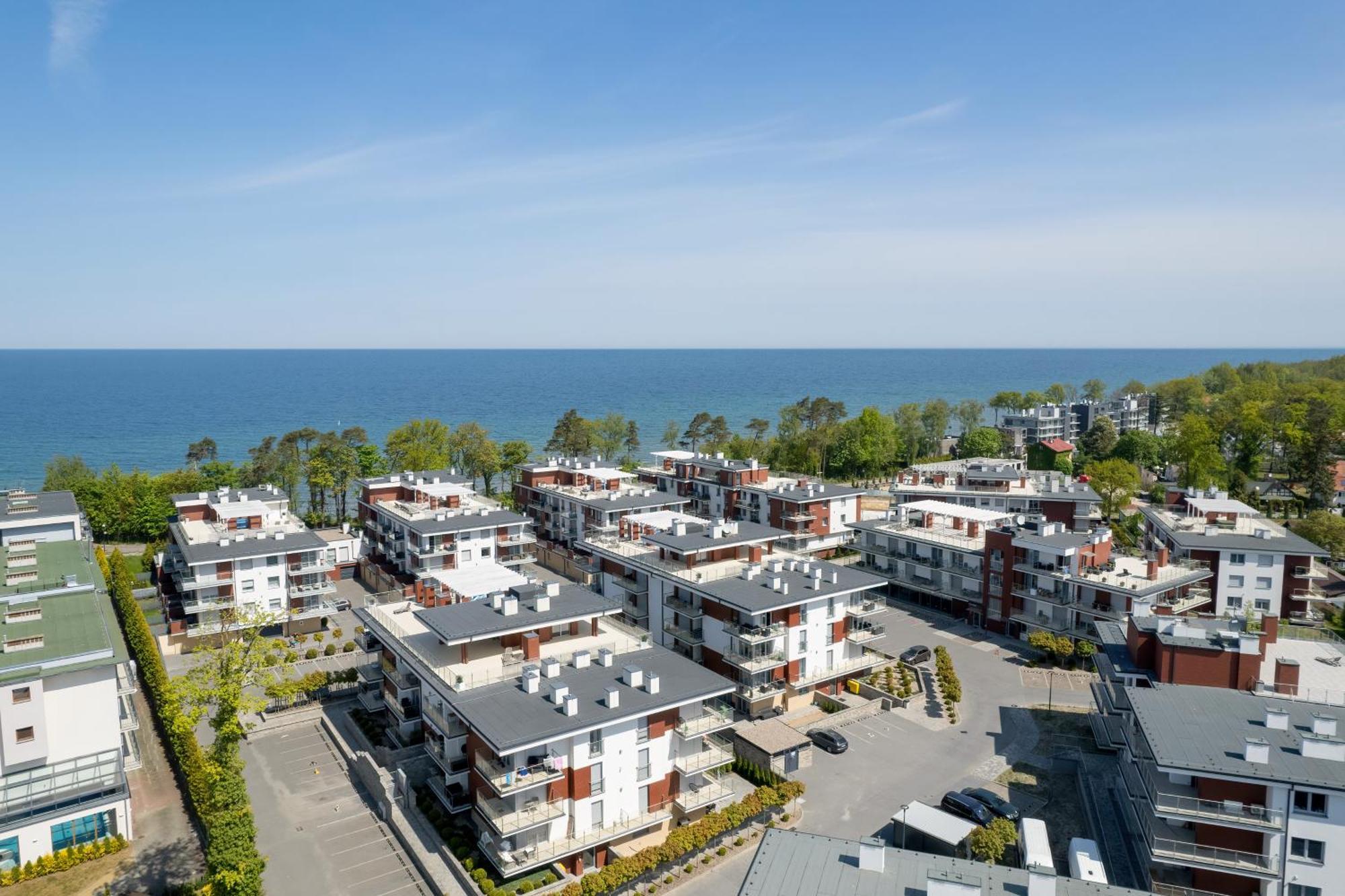 Apartment Klifowa Resort With Spa, Fitness & Kids Room By Noclegi Renters Rewal Eksteriør bilde